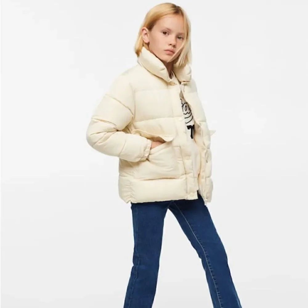 Mango Pocket quilted jacket size 9